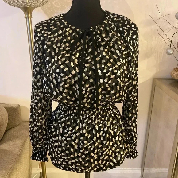 Theory silk blouse size small - Picture 1 of 5